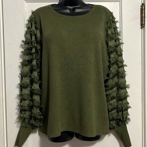 Siani Milano Olive Green Sweater Size XL